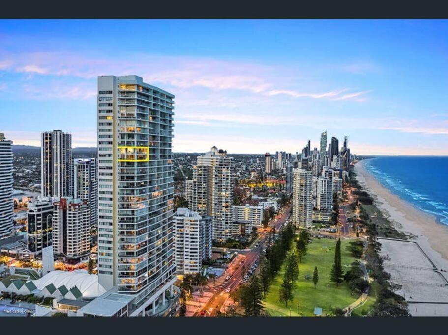Air On Broadbeach Beachfront 2Level Stunning Apartment With 180 Degree Views Χρυσή Ακτή Εξωτερικό φωτογραφία