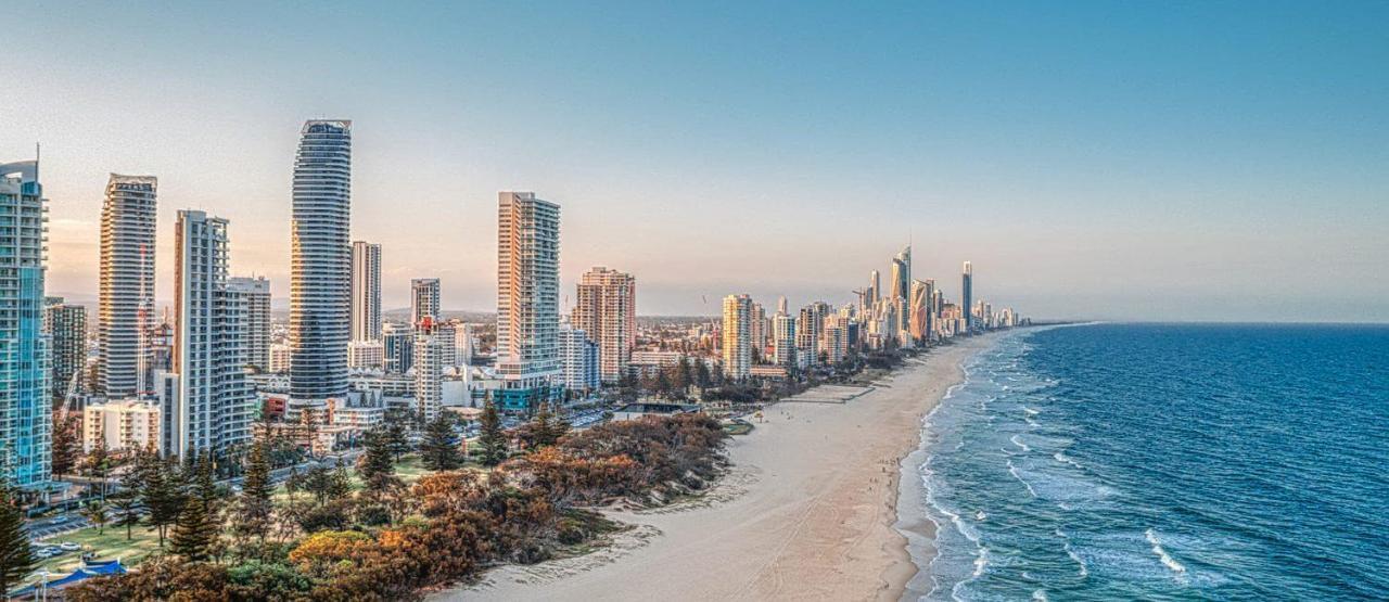 Air On Broadbeach Beachfront 2Level Stunning Apartment With 180 Degree Views Χρυσή Ακτή Εξωτερικό φωτογραφία